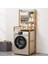 Ahşap Çamaşır Makinesi Dolapi Banyo Organizer, Ahşap Dolap 1