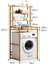 Ahşap Çamaşır Makinesi Dolapi Banyo Organizer, Ahşap Dolap 2