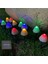 4.5 Metre 12 Led'li Solar Mushroom Lights Güneş Enerjili Mantar Bahçe Aydınlatması 1