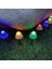 4.5 Metre 12 Led'li Solar Mushroom Lights Güneş Enerjili Mantar Bahçe Aydınlatması 2