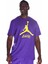 Lal M Es Nba Jdn Ss Tee Erkek Tişört FB9827-504-MOR 2