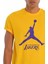 Lal M Es Nba Jdn Ss Tee Erkek Tişört FB9827-728-SARI 3