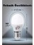 10 Adet Kaliteli Beyaz 6W Top LED Ampul E27 Duy 2