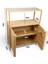 Bambu Çift Kapaklı 2 Raflı Çok Amaçlı Düzenleyici Organizer Banyo Dolabı 5