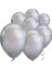Mirror Krom Balon Gümüş Renk 6 Adet 1