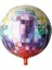 Renkli Disco Topu Şekilli Folyo Balon 1