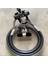 Motorsiklet 2 Metre 16 mm Kesilmez Çelik Halat Motosiklet Bağlama Halatı Çelik Disk Kilidi 1 Adet 1