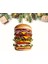 2d Akrilik Dev Hamburger Anahtarlık 2