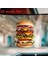 2d Akrilik Dev Hamburger Anahtarlık 4