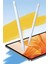 Apple iPad 10.2 Inç 2021 (9-10. Nesil) Avuç Içi Algılamayan Eğimle Çizim Kalınlığı Değişen Stylus Kalem 4
