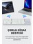 Katlanabilir Bluetooth Klavye Ultra Ince, Şarj Edilebilir, Touchpadli, Kablosuz 4