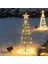 Solar LED Christmas Tree Lights Güneş Enerjili LED Yılbaşı Ağacı Bahçe Balkon Teras Aydınlatma 1