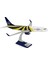Boeing 737-800 1/100 Ölçek Fenerbahçe Lisanslı Sarı Lacivert Tasarım Maket Uçak (UCK0186) 2