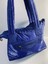 Metalik Mavi Kol ve Omuz Çantası 45X35 1