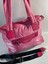 Metalik Pembe Kol ve Omuz Çantası 45X35 3