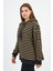 Çizgili Kapüşonlu Sweatshirt (UNX00242WN) 3