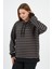 Çizgili Kapüşonlu Sweatshirt (UNX00242WN) 3
