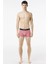 Cotton Stretch Ultra Comfortable Trunk Erkek 3 Lü Boxer Lila Pembe Yeşil 5