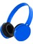 0235 Kablosuz Kulak Üstü Bluetooth Kulaklık Mavi 2