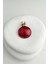 Taş Detaylı Mineli Kırmızı Nar Broş (4 cm) 1
