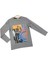 4-14 Yaş Erkek Çocuk Sweat - Shirt Baskılı Uzun Kol Koyu gr Gri 10-11 Yaş 2