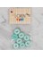Crafts Yeşil 8 Li Kalp Düğme - 477 1