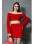 Yeni Yıla Özel Yumoş Peluş Crop Takım 4