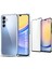 Samsung Galaxy A15 Uyumlu Köşe Dolgulu Anti Shock Telefon Kılıfı ve 5d Kırılmaz Cam Ekran Koruyucu 1