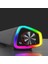 DS101 Kablosuz Bluetooth AUX 6W RGB Aydınlatmalı Soundbar Hoparlör Siyah 2