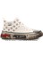152-18220 Beyaz Hakiki Deri Erkek Hi Sneaker 1