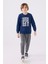 Erkek Çocuk Indigo Pijama Takım 50299427-VR028 3