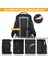 Laptop Sırt Çantası, Seyahat Çantası Hafif Küçük El Bavulu Valiz, Bayan Sırt Çantası Notebook Bilgisayar Macbook Organizer Çanta Kiremit Turuncu 5
