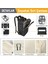Seyahat Sırt Çantası, Laptop Çantası Hafif Bayan El Çantası Uçak Bagaj El Valizi Bavulu Notebook Bilgisayar Macbook Organizer Çanta Mint Yeşili 3
