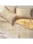 Lahor Yıkamalı 200 Tc Percale Kıng Sıze Pamuk Nevresim Seti 240 x 220 cm Sarı 1