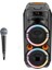 Bluetooth Hoparlör 30W 6.5inç Rgb Ledli Işıklı Karaoke Mikrofonlu Hoparlör 1