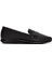 Kadın Siyah Deri Comfort Loafer 25SFD1514FT 1