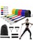 11 Parça Latex Direnç Lastiği Seti Yoga Pilates Fitness Egzersiz Direnç Bandı 3