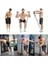 11 Parça Latex Direnç Lastiği Seti Yoga Pilates Fitness Egzersiz Direnç Bandı 4