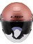 Classy Mat Gold Pembe Yarım Kask 2