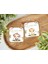 Kişiye Özel Hoş Geldin Bebek Temalı Ahşap Bardak Altlıkları - 50\'li Set 2