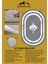Kaymaz Taban Yıkanabilir Dijital Baskı Oval Kesim Dekoratif Modern Desenli Dot Taban Halı OVAL017 2