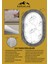 Kaymaz Taban Yıkanabilir Dijital Baskı Oval Kesim Dekoratif Modern Desenli Dot Taban Halı OVAL011 2