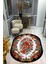 Kaymaz Taban Yıkanabilir Dijital Baskı Oval Kesim Dekoratif Modern Desenli Dot Taban Halı OVAL001 1