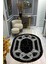 Kaymaz Taban Yıkanabilir Dijital Baskı Oval Kesim Dekoratif Modern Desenli Dot Taban Halı OVAL009 1
