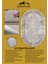 Kaymaz Taban Yıkanabilir Dijital Baskı Oval Kesim Dekoratif Modern Desenli Dot Taban Halı OVAL007 2