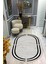 Kaymaz Taban Yıkanabilir Dijital Baskı Oval Kesim Dekoratif Modern Desenli Dot Taban Halı OVAL010 1