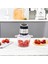 Doğrayıcı Rondo Pro 3 Litre Cam Hazneli 4 Bıçaklı Çelik Inox Gövde Ultra Geniş 1