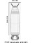 Ipli Ayarlanabilir Isıya Dayanıklı Keçeli Büyük Boy Ütü Masası Kılıfı Örtüsü Bezi 55 X 140 Cm 4