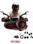 2 Intercom Bağlantılı Su Geçirmez Motosiklet Kask Bluetooth 5.3 300M Intercoom 1.000MAH A50 1