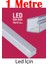 13 X12,5 mm Şeffaf Kapaklı Kablo Kanalı Yapışkan Bantlı 1mt (Led İçin) 1
